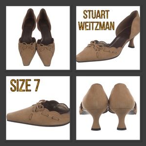 Stuart Weitzman kitten heels size 7?